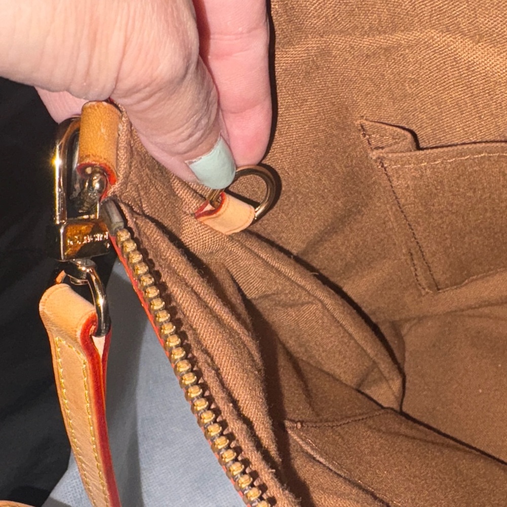 Louis Vuitton Palermo Brown Monogram Canvas Tote with Tan Leather Trim - Picture 12 of 12
